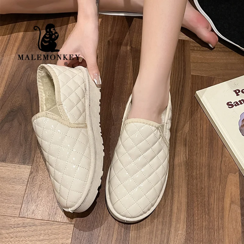Winter Women Cottom Shoes Black Flat Shoes 2020 Outdoor Indoor Comfort Warm Female Shoes Non-slip Platform Botas Mujer Boots
Winter Women Cottom Shoes Black Flat Shoes 2020 Outdoor Indoor Comfort Warm Female Shoes Non-slip Platform Botas Mujer Boots