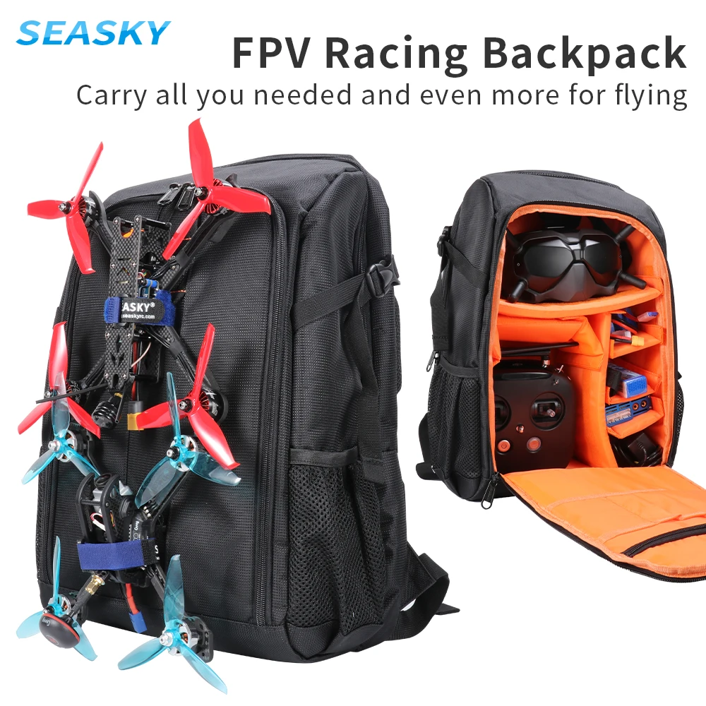 SEASKY FPV Backpack Racing Drone Quadcopter Shoulder bag Crossbody Waterproof Outdoor Portable bags Travel for Carry Multirotor
SEASKY FPV Backpack Racing Drone Quadcopter Shoulder bag Crossbody Waterproof Outdoor Portable bags Travel for Carry Multirotor