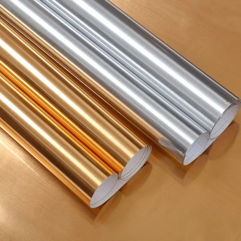 Thick Self-Adhesive Brushed /Mirror Wallpaper Old Electrical Renovation Stickers Furniture Desktop Waterproof Metal Sticky Paper
Thick Self-Adhesive Brushed /Mirror Wallpaper Old Electrical Renovation Stickers Furniture Desktop Waterproof Metal Sticky Paper