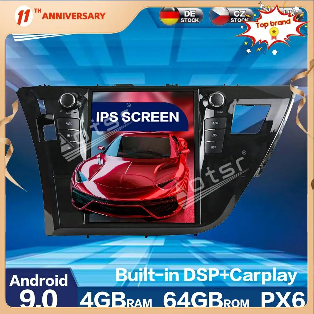 Android Car Multimedia Player for TOYOTA Corolla 2016 + Car Radio Auto GPS Navigation New 4G+64GB DSP carplay WIFI BT Head Unit
Android Car Multimedia Player for TOYOTA Corolla 2016 + Car Radio Auto GPS Navigation New 4G+64GB DSP carplay WIFI BT Head Unit
