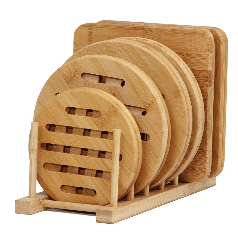 Household Multifunctional Heat Resistant Bamboo Mat Cup Coasters Non-slip Pot Holder Table Placemat Kitchen Accessories Tool
Household Multifunctional Heat Resistant Bamboo Mat Cup Coasters Non-slip Pot Holder Table Placemat Kitchen Accessories Tool