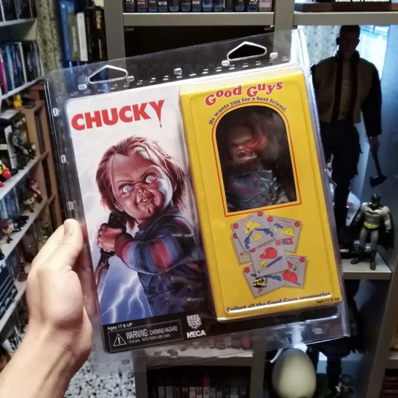NECA Good Boy Play Chucky Action Figure Version Brinquedos Model Toy Doll Gift
NECA Good Boy Play Chucky Action Figure Version Brinquedos Model Toy Doll Gift
