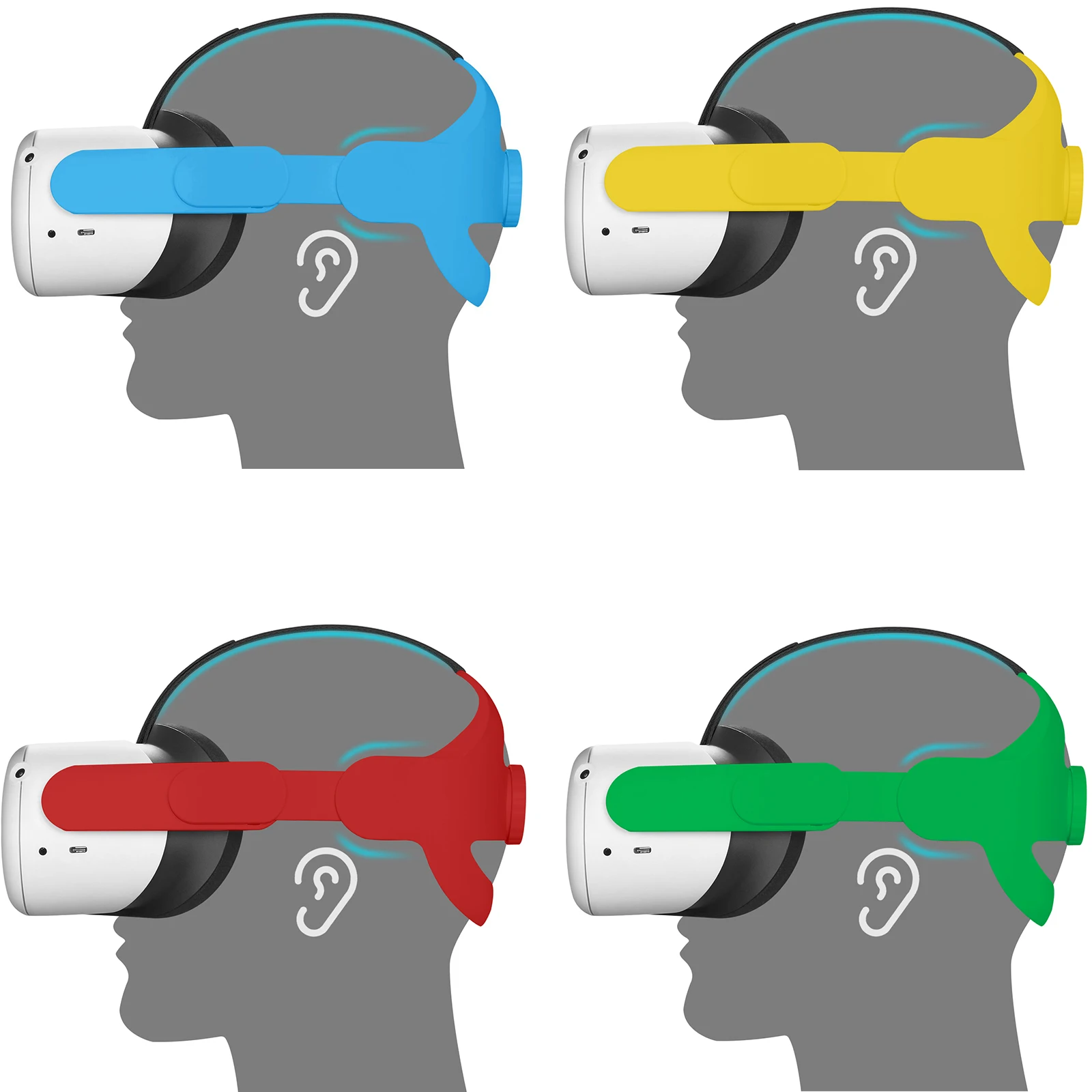 Для Oculus Quest 2 Elite ремешок для головы Виртуальная реальность поддержка Forcesupport