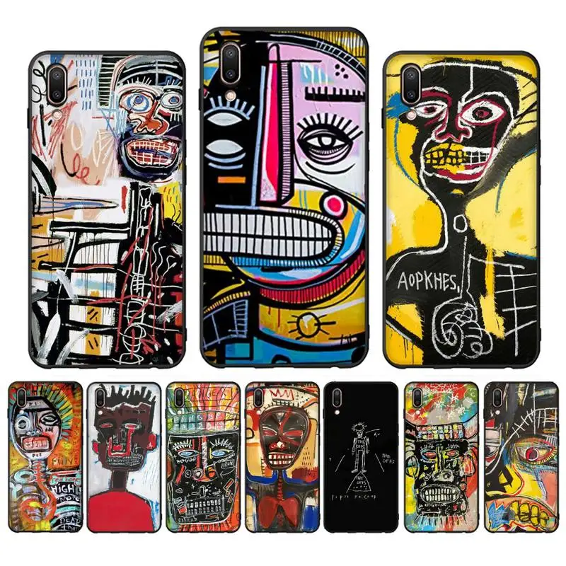Jean Michel Basquiat Art Graffiti Phone Case Case For Oppo Reno Realme C3 6Pro Cover For vivo Y91C Y17 Y19 Funda Capa
Jean Michel Basquiat Art Graffiti Phone Case Case For Oppo Reno Realme C3 6Pro Cover For vivo Y91C Y17 Y19 Funda Capa