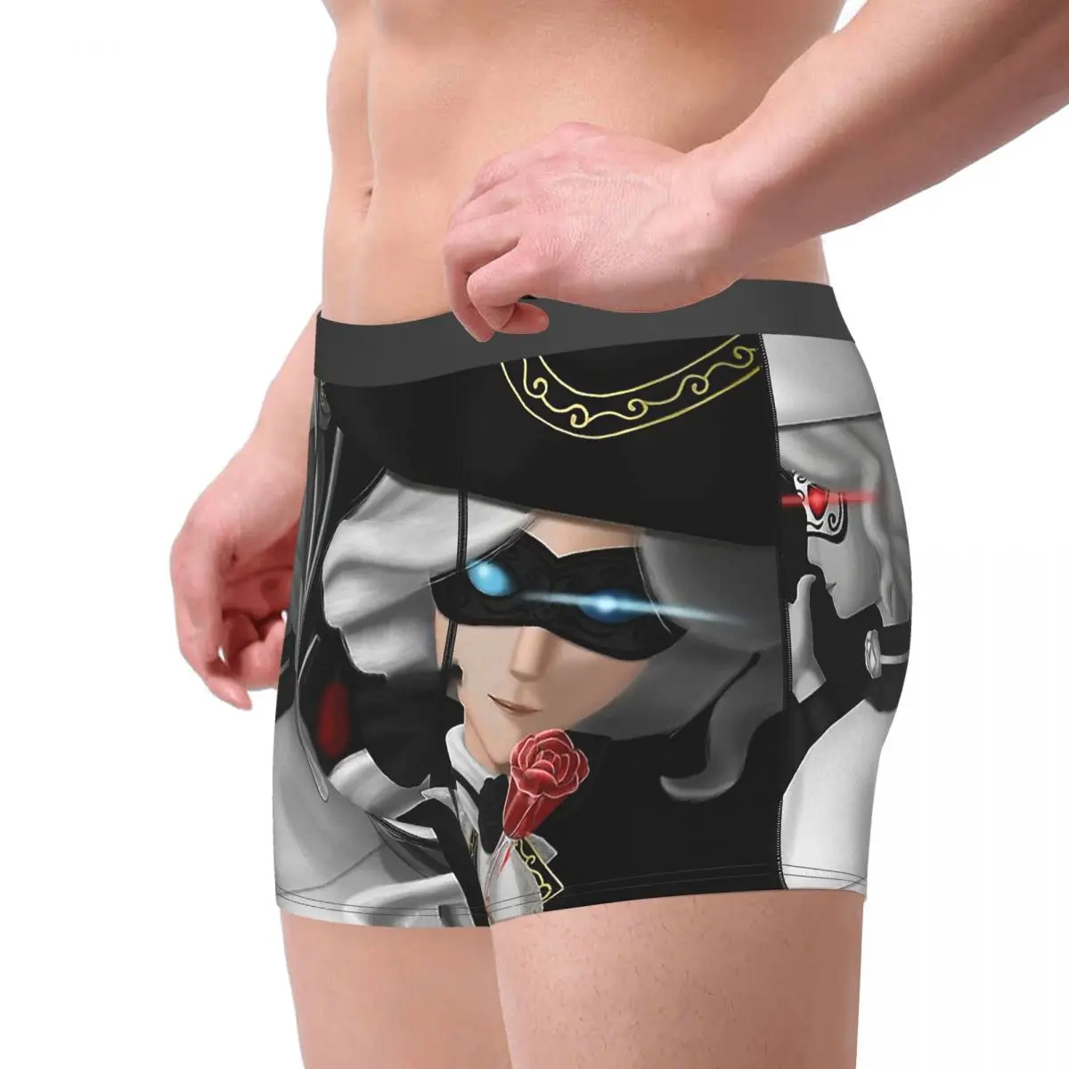 Last Parting Identity V Asymmetrical Horror Game Underpants Breathbale Panties Men's Underwear Ventilate Shorts Boxer Briefs | Мужская