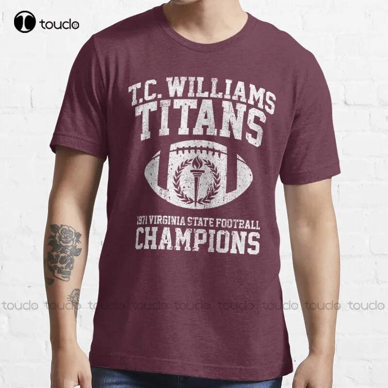 New T.C. Williams Titans 1971 Football Championships T-Shirt Halloween Shirts For Women men s-5xl womens white shirt Unisex
New T.C. Williams Titans 1971 Football Championships T-Shirt Halloween Shirts For Women men s-5xl womens white shirt Unisex