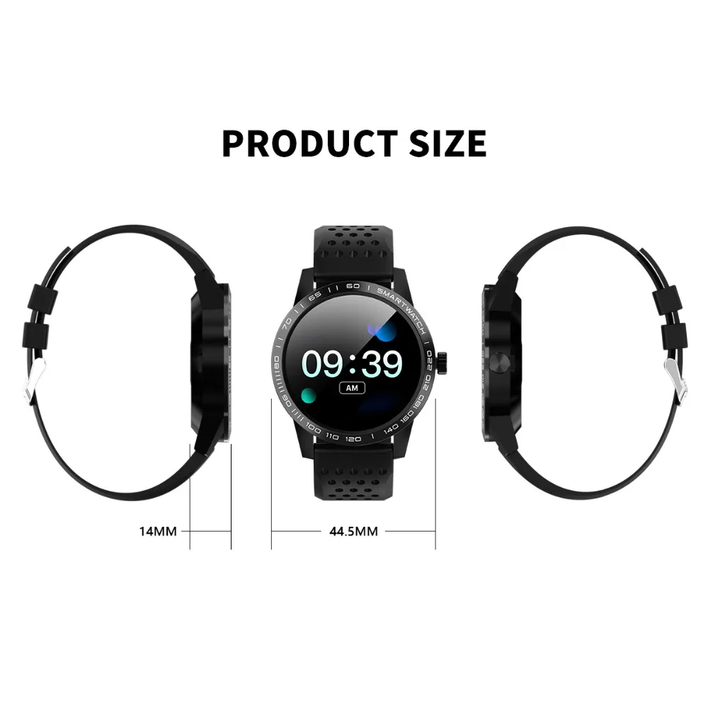 Smart Watch T2 IP67 Waterproof Heart Rate Blood Pressure Monitoring Smartwatch Outdoor Sport Bluetooth Fitness Bracelet
Smart Watch T2 IP67 Waterproof Heart Rate Blood Pressure Monitoring Smartwatch Outdoor Sport Bluetooth Fitness Bracelet