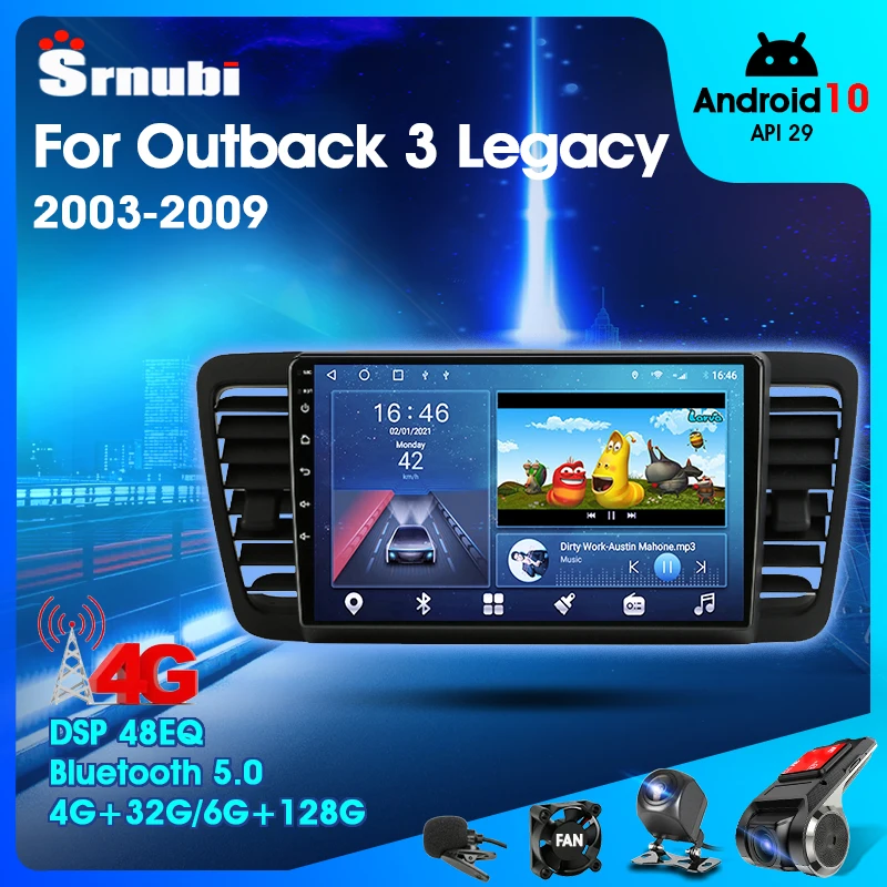 Android 10.0 2 Din Multimedia Video Player Car Radio For Subaru Outback 3 Legacy 4 2003-2009 DSP RDS 4G GPS Navigation carplay
Android 10.0 2 Din Multimedia Video Player Car Radio For Subaru Outback 3 Legacy 4 2003-2009 DSP RDS 4G GPS Navigation carplay