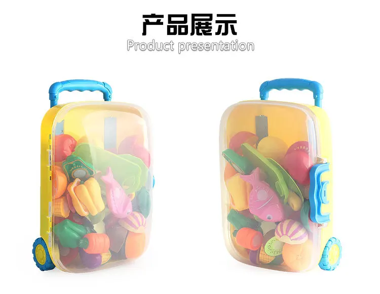 DIY Pretend Play Toy Simulation Kitchen Food Vegetable Fruit Set Cooking Cutting Educational Toys For children Gift
DIY Pretend Play Toy Simulation Kitchen Food Vegetable Fruit Set Cooking Cutting Educational Toys For children Gift