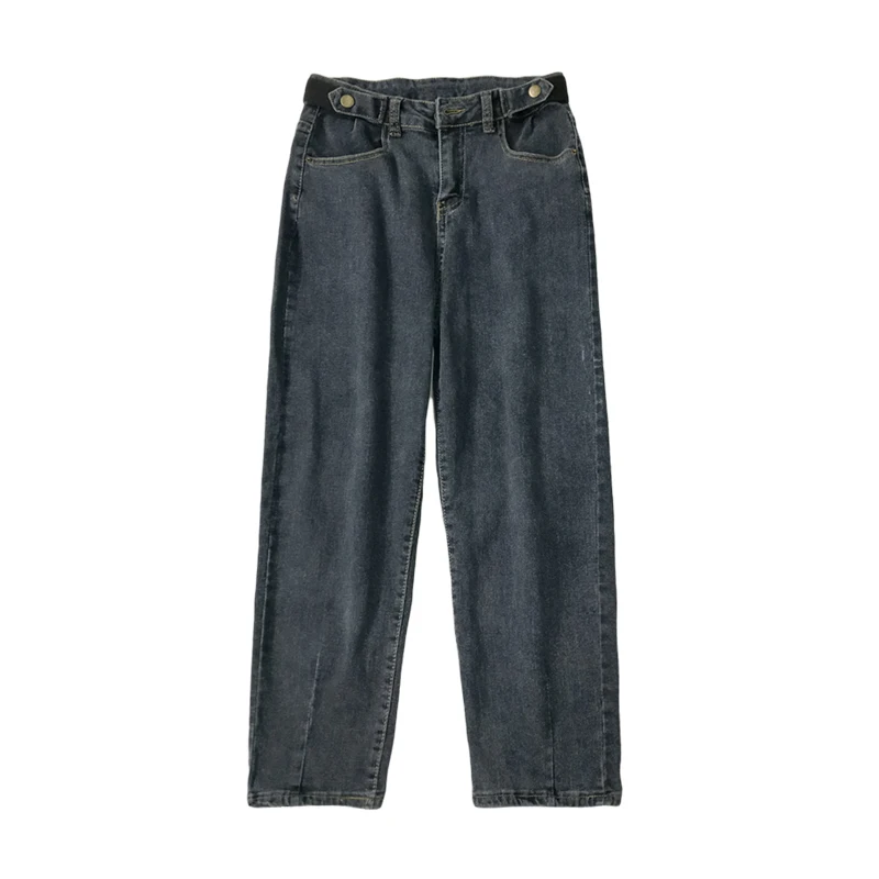 Autumn 2020 New High Waist Slimming Small Chic Korean Style Loose Cropped Pants Straight Jeans Women's Pants
Autumn 2020 New High Waist Slimming Small Chic Korean Style Loose Cropped Pants Straight Jeans Women's Pants