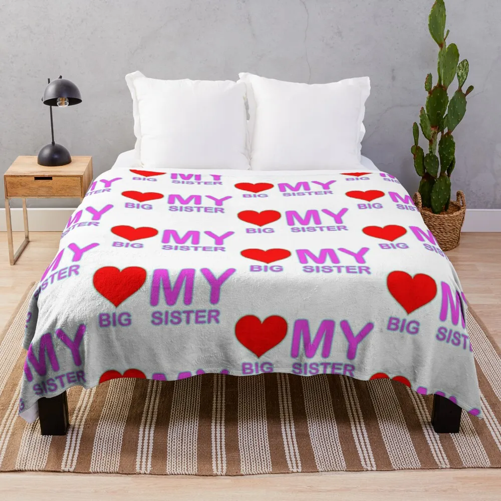 Love My Big Sister Blanket Fleece Art Print adult Children Warm Bed Throw Blanket newborn bayby Blanket Boys Gifts
Love My Big Sister Blanket Fleece Art Print adult Children Warm Bed Throw Blanket newborn bayby Blanket Boys Gifts