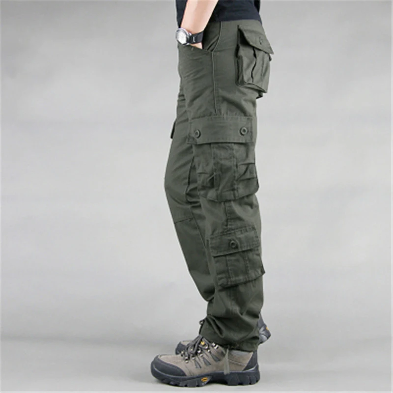 Men's three-dimensional 8 pockets outdoor multi-pocket cargo trousers safari style loose straight pants plus large size M-XL
Men's three-dimensional 8 pockets outdoor multi-pocket cargo trousers safari style loose straight pants plus large size M-XL