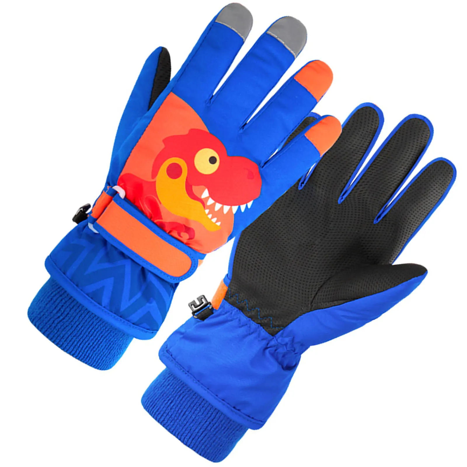Детские лыжные перчатки с милым рисунком динозавра ветрозащитные водонепроницаемые рукавицы для снега нескользящие перчатки для холодной... 
Детские лыжные перчатки с милым рисунком динозавра ветрозащитные водонепроницаемые рукавицы для снега нескользящие перчатки для холодной...