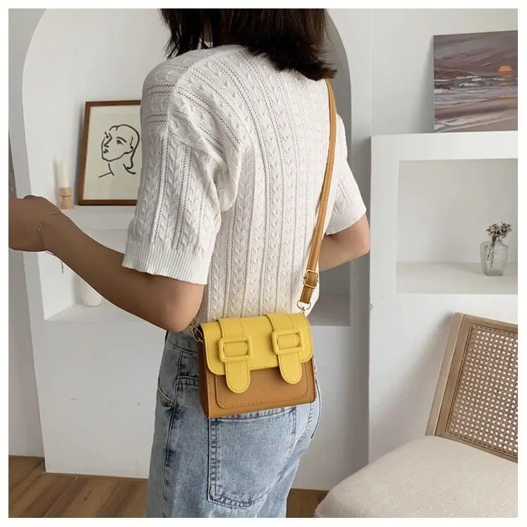 Contrast Color Mini PU Leather Crossbody Bags For Women 2021 Summer Shoulder Handbags Female Cross Body Bag With
Contrast Color Mini PU Leather Crossbody Bags For Women 2021 Summer Shoulder Handbags Female Cross Body Bag With