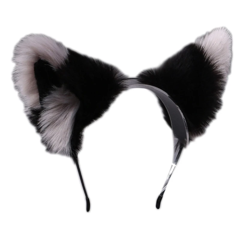 Women Realistic Furry Animal Ears Headband Lolita Kawaii Anime Cosplay Hair Hoop 
Women Realistic Furry Animal Ears Headband Lolita Kawaii Anime Cosplay Hair Hoop