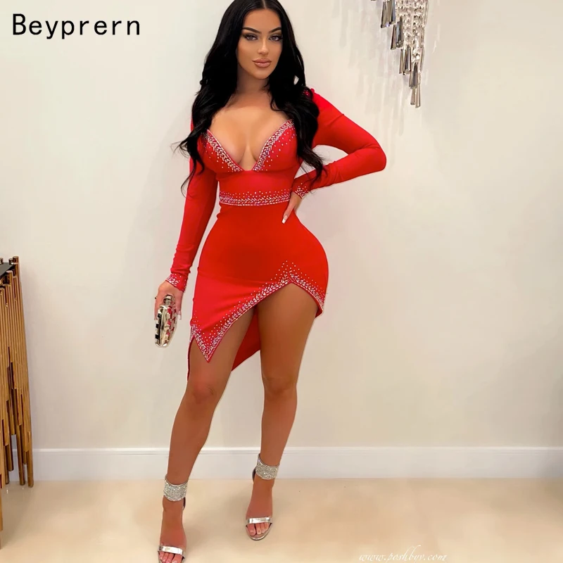 Beyprern Beautiful Irregular Crystal Mini Dress Womens Glam Long Sleeve Rhinestones Sequins Short Party Dress Birthday Outfits
Beyprern Beautiful Irregular Crystal Mini Dress Womens Glam Long Sleeve Rhinestones Sequins Short Party Dress Birthday Outfits