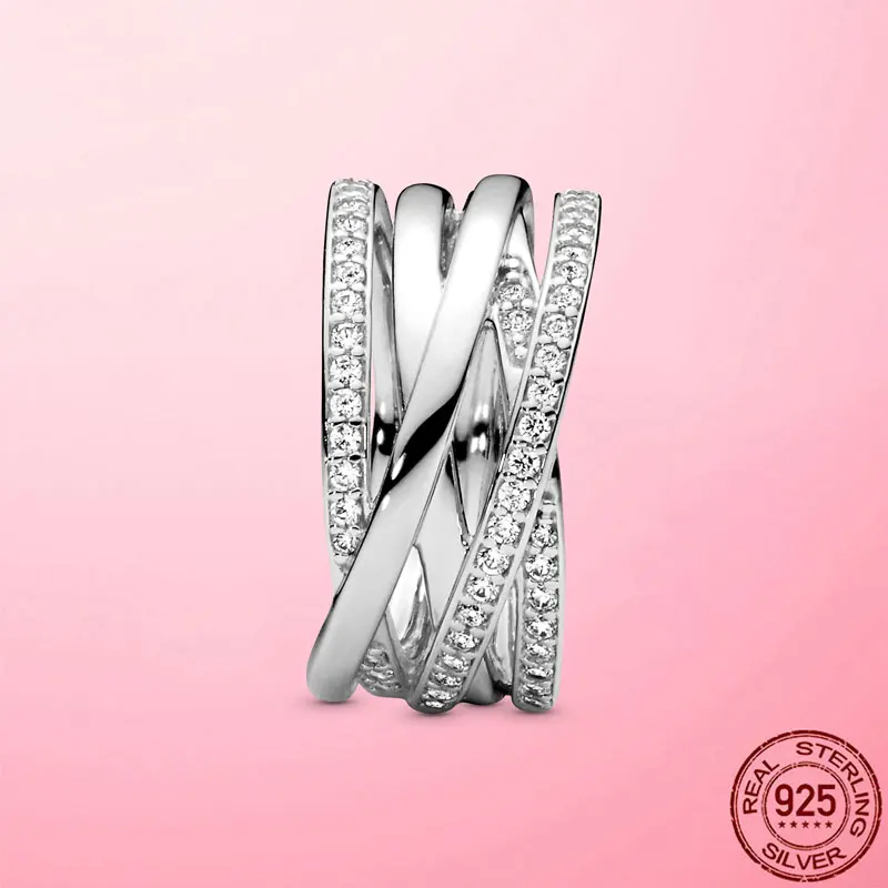 Female Ring 2021 New 925 Sterling Silver Sparkling & Polished Lines Finger Ring for Women Wedding Engagement Jewelry Gift Anel
Female Ring 2021 New 925 Sterling Silver Sparkling & Polished Lines Finger Ring for Women Wedding Engagement Jewelry Gift Anel