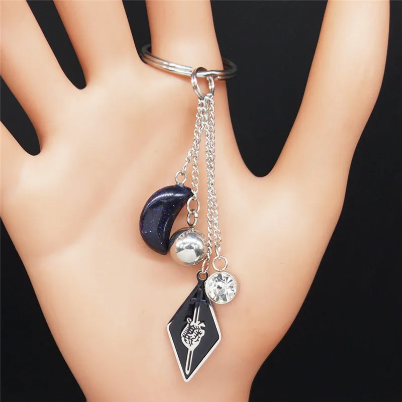 2021 Новый Темно-Синий Песчаник нержавеющая сталь, кольцо для ключей для женщин Серебряный Цвет гот мозга брелок ювелирный anahtarlik K77807B
2021 Новый Темно-Синий Песчаник нержавеющая сталь, кольцо для ключей для женщин Серебряный Цвет гот мозга брелок ювелирный anahtarlik K77807B