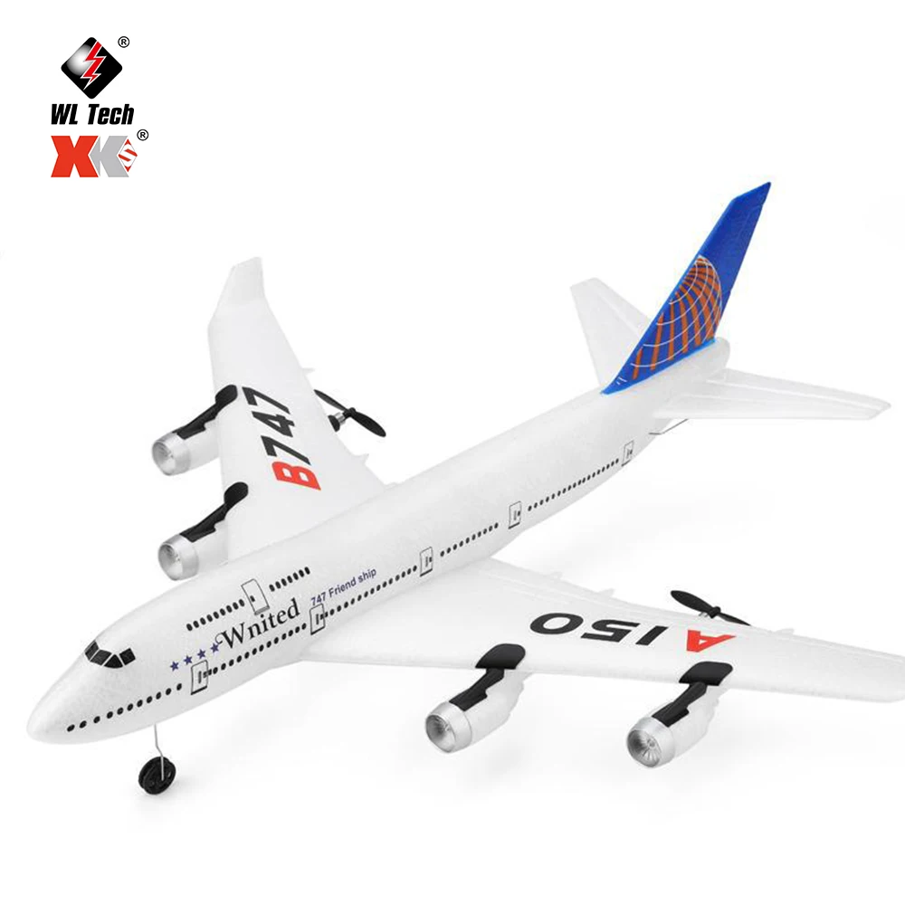 Оригинальный самолёт WLtoys A150 3CH RC, модель самолета Боинга B747 с фиксированным крылом, EPP, игрушечный летательный аппарат с дистанционным управ...
Оригинальный самолёт WLtoys A150 3CH RC, модель самолета Боинга B747 с фиксированным крылом, EPP, игрушечный летательный аппарат с дистанционным управ...