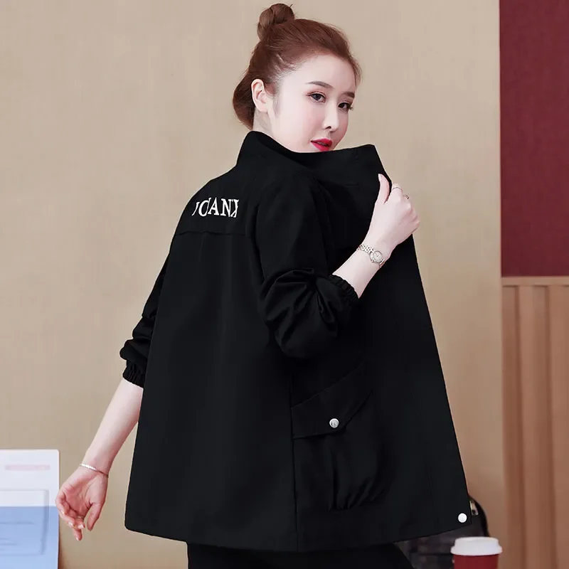 Windbreaker 2021New Jacket Women Spring Summer There Are Lining Was Thin Mid-Length Female Coat Large Size Printed Lady Jackets
Windbreaker 2021New Jacket Women Spring Summer There Are Lining Was Thin Mid-Length Female Coat Large Size Printed Lady Jackets