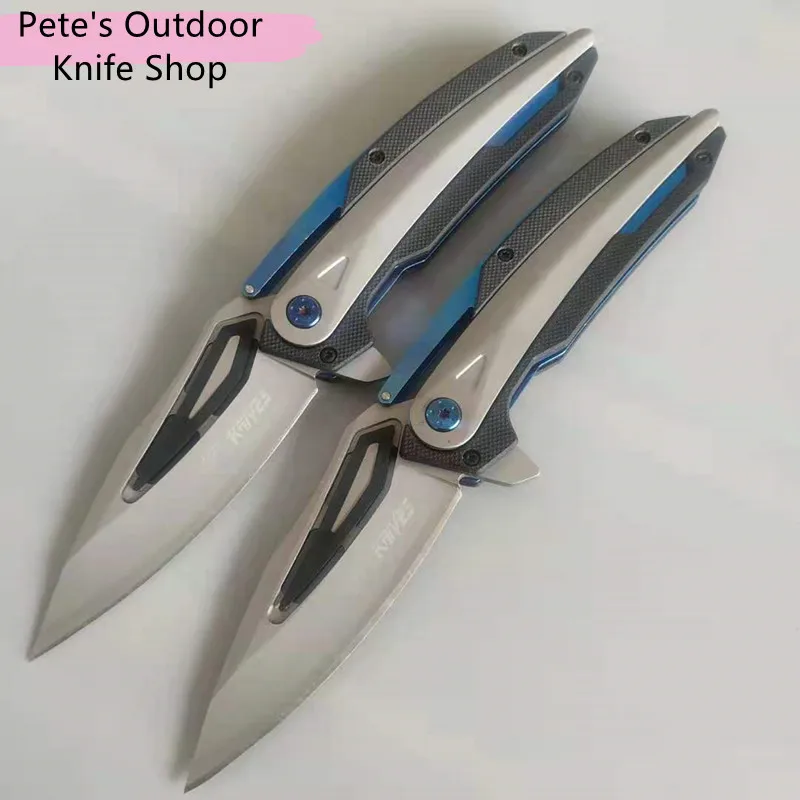 RUIMEI Outdoor Folding Knife, G10 Handle High-End Stainless Steel Foldable Camping Self-Defense Adventure Exquisite Little Knife
RUIMEI Outdoor Folding Knife, G10 Handle High-End Stainless Steel Foldable Camping Self-Defense Adventure Exquisite Little Knife