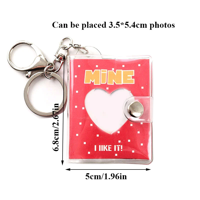 Retro Photo Album 2 Inch Mini PVC Photo Album INS Hollow Love Photo Album With Keychain Business Card Bag Card Holder
Retro Photo Album 2 Inch Mini PVC Photo Album INS Hollow Love Photo Album With Keychain Business Card Bag Card Holder