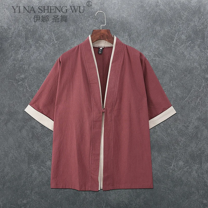 Kimono Men Japanese Kimono Traditional Men Samurai Costume Male Yukata Haori Japanese Streetwear Men Kimono Sun Protective Jacke
Kimono Men Japanese Kimono Traditional Men Samurai Costume Male Yukata Haori Japanese Streetwear Men Kimono Sun Protective Jacke
