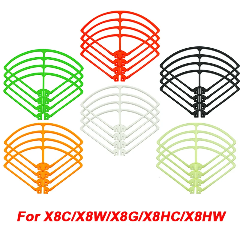 

4PCS/Set X8 Protection Guard Frame Spare Part for SYMA X8C X8W X8G X8HC X8HW X8HG Propeller Protection Frame Drone Accessory