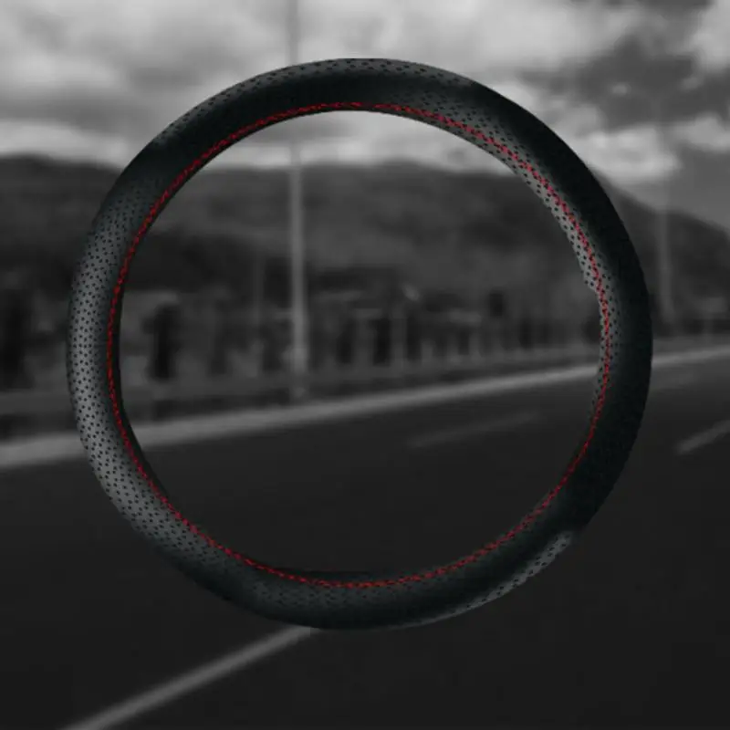 Braid On Steering Wheel Car Steering Wheel Cover With Needles And Thread Leather Diameter 38cm Auto Car Accessories
Braid On Steering Wheel Car Steering Wheel Cover With Needles And Thread Leather Diameter 38cm Auto Car Accessories