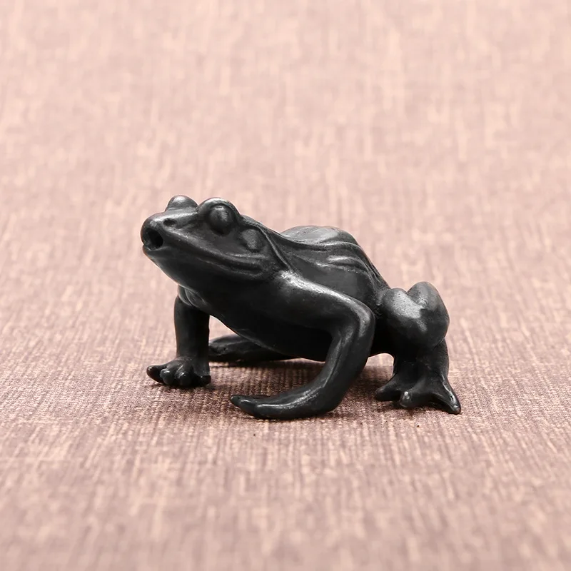 Black Copper Frog Figurines for Home Decoration Accessories Antique Animal Bronze Sculpture Desktop Ornaments Home Decor Crafts
Black Copper Frog Figurines for Home Decoration Accessories Antique Animal Bronze Sculpture Desktop Ornaments Home Decor Crafts