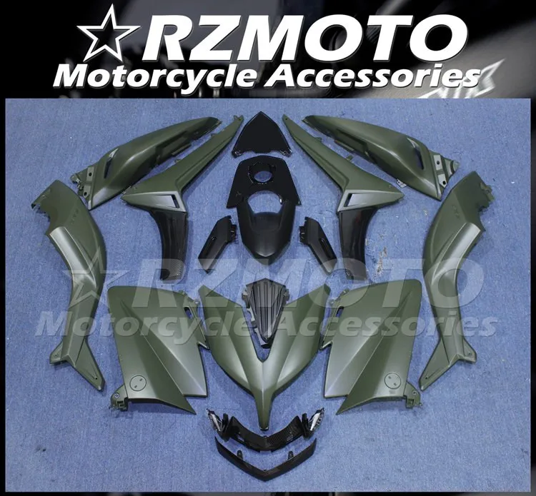 Injection Mold New ABS Motorcycle Whole Fairings kit Fit for YAMAHA Tmax 530 2015 2016 15 16 Tmax530 Bodywork set Matte green
Injection Mold New ABS Motorcycle Whole Fairings kit Fit for YAMAHA Tmax 530 2015 2016 15 16 Tmax530 Bodywork set Matte green