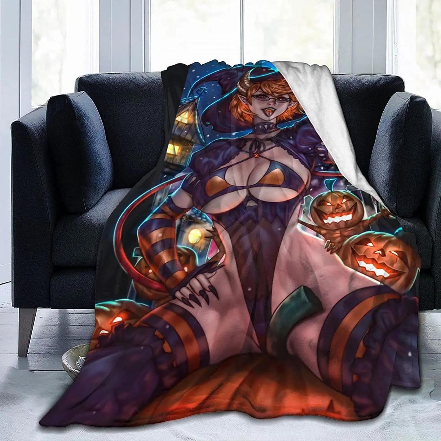 Halloween Anime Sexy Witch Halloween Blanket,Halloween Decor Bed Blanke,Flannel AntiPilling Lightweight Blankets,Throw Blanket 
Halloween Anime Sexy Witch Halloween Blanket,Halloween Decor Bed Blanke,Flannel AntiPilling Lightweight Blankets,Throw Blanket
