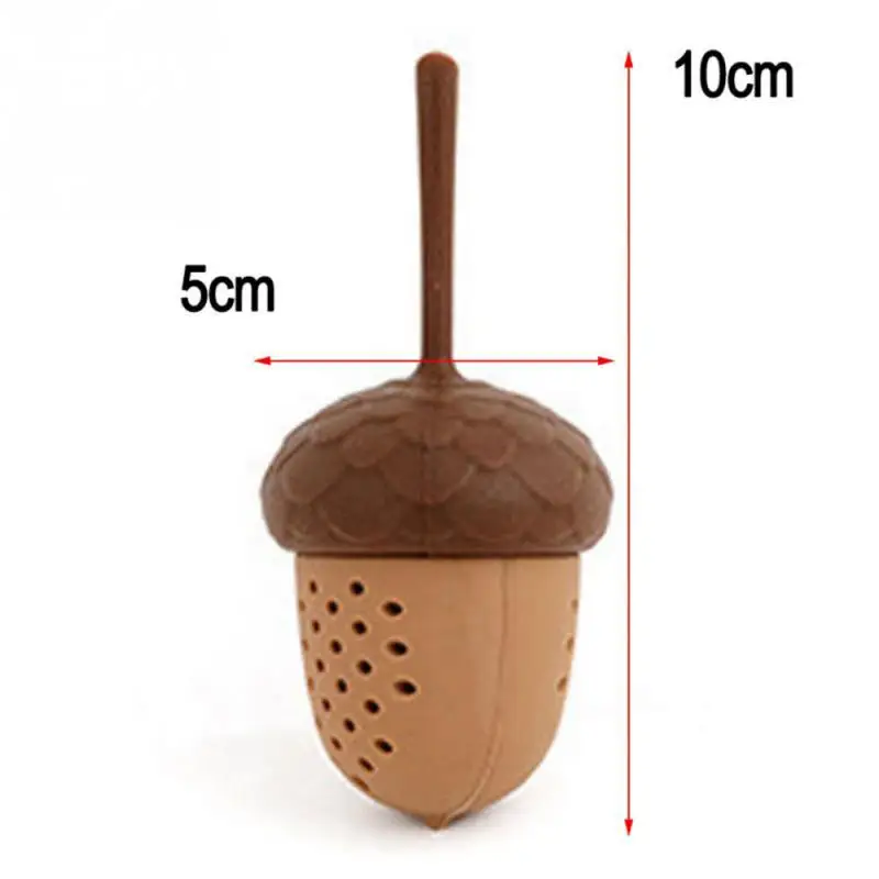 Mini Silicone Tea Infuser Creative Acorn Shaped Tea Leaf Bag Strainer Pine Nut Herbal Spice Filter Teaware Kitchen Accessories
Mini Silicone Tea Infuser Creative Acorn Shaped Tea Leaf Bag Strainer Pine Nut Herbal Spice Filter Teaware Kitchen Accessories