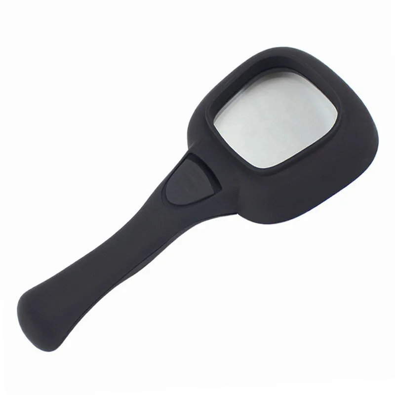 Square hand-held with 6 LED lights, which can be used to check banknotes. Rubber paint handle is used to read magnifying glass
Square hand-held with 6 LED lights, which can be used to check banknotes. Rubber paint handle is used to read magnifying glass