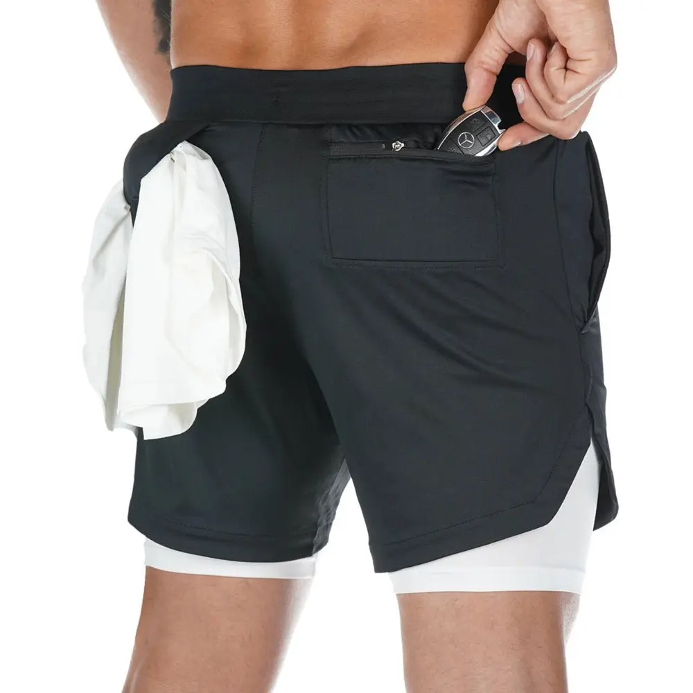 Men 2 in 1 Running Shorts Jogging Gym Fitness Training Quick Dry Beach Short Pants Male Summer Sports Workout Bottoms Clothing
Men 2 in 1 Running Shorts Jogging Gym Fitness Training Quick Dry Beach Short Pants Male Summer Sports Workout Bottoms Clothing