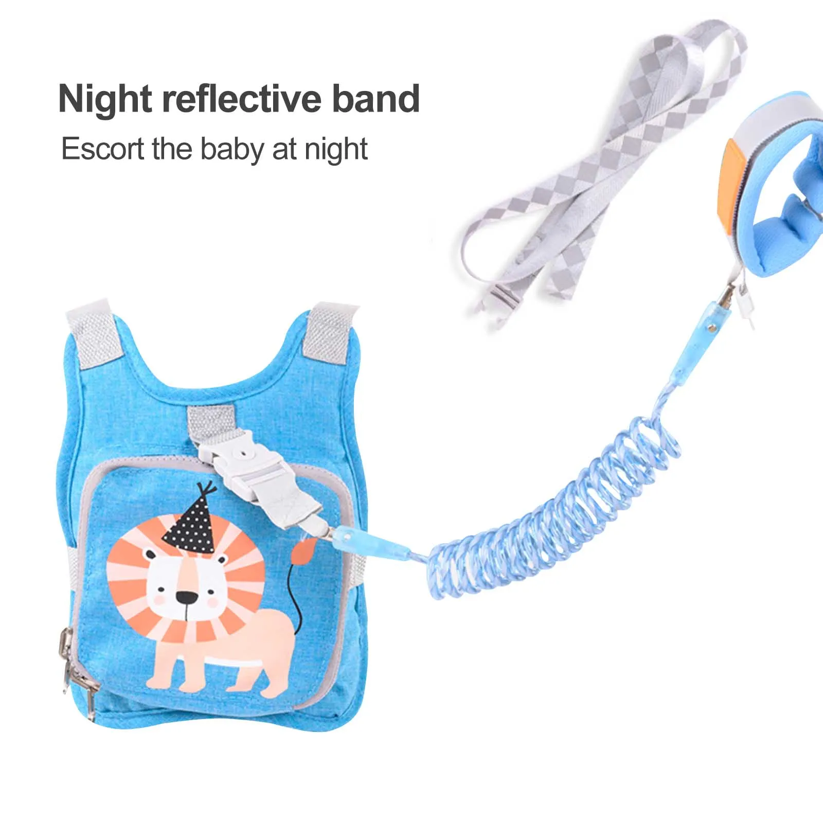 Baby Anti-Lose Wrist Strap Adjustable Walking Reins Breathable Child Safety Harness Stable Harness Adjustable Strap Safety Lock
Baby Anti-Lose Wrist Strap Adjustable Walking Reins Breathable Child Safety Harness Stable Harness Adjustable Strap Safety Lock
