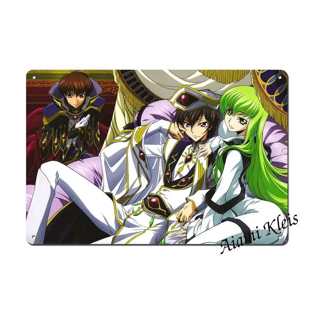 Code Geass-постер японское аниме 12x8 дюймов, мультяшный постер манга, постер фильма, металлический жестяной знак, домашнее настенное искусство, Д...
Code Geass-постер японское аниме 12x8 дюймов, мультяшный постер манга, постер фильма, металлический жестяной знак, домашнее настенное искусство, Д...