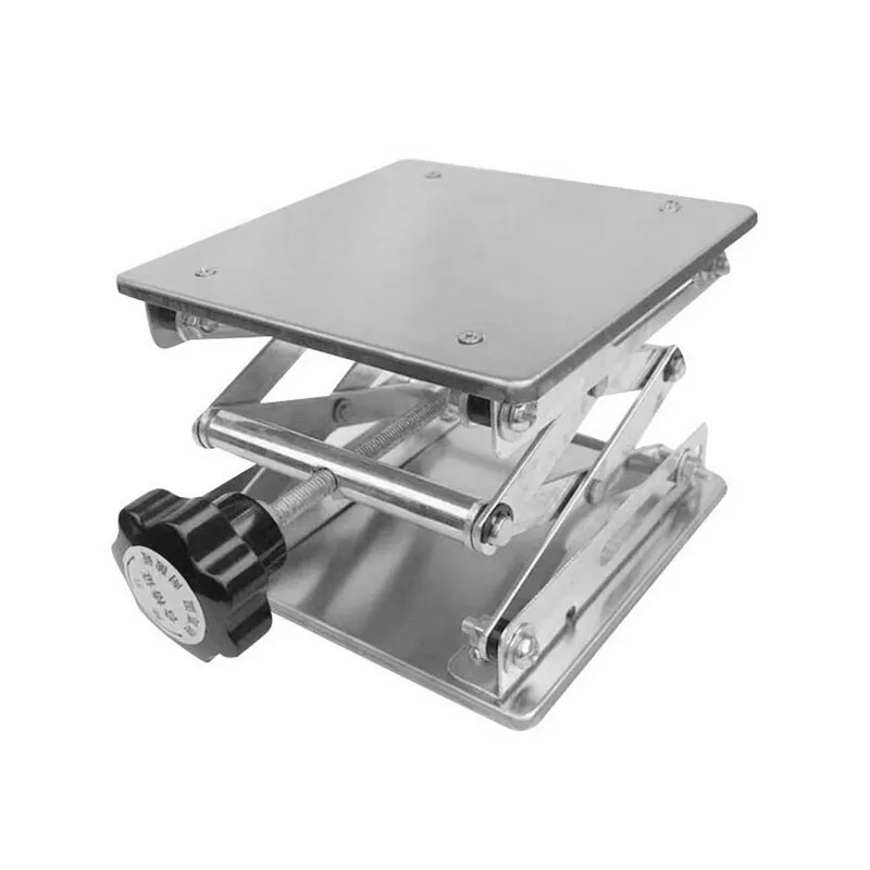 Stainless Steel Aluminum Lift Table Woodworking Engraving Metal Lab Lifting Stand Rack Lift Platform Small Manual Lifter
Stainless Steel Aluminum Lift Table Woodworking Engraving Metal Lab Lifting Stand Rack Lift Platform Small Manual Lifter
