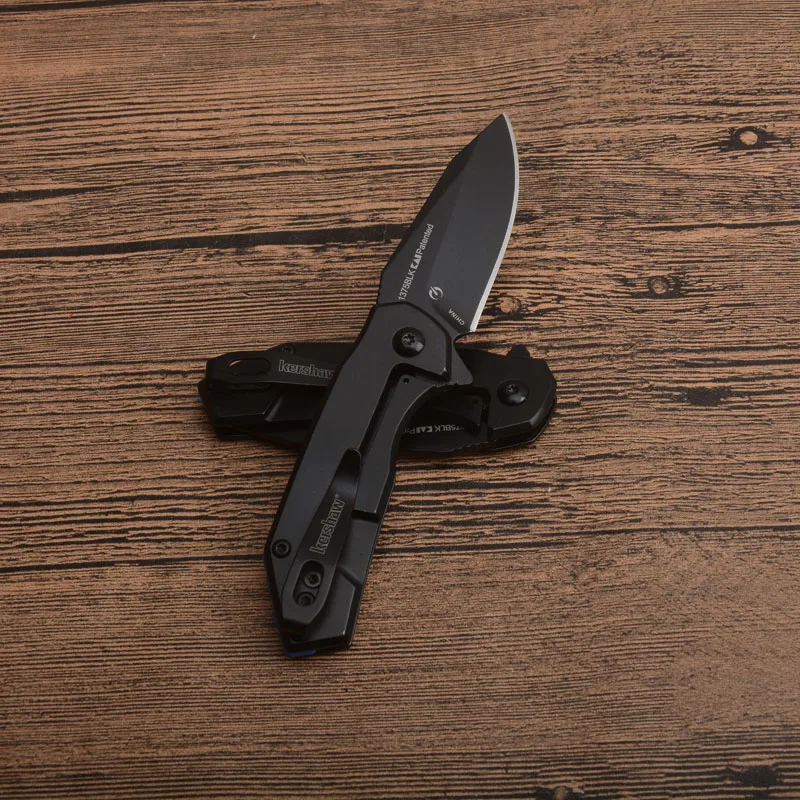New Kershaw 1375 Tactical Pocket Utility Folding Knife Black Titanium Outdoor Jungle Camping Hunting Survival EDC Tools Knife
New Kershaw 1375 Tactical Pocket Utility Folding Knife Black Titanium Outdoor Jungle Camping Hunting Survival EDC Tools Knife