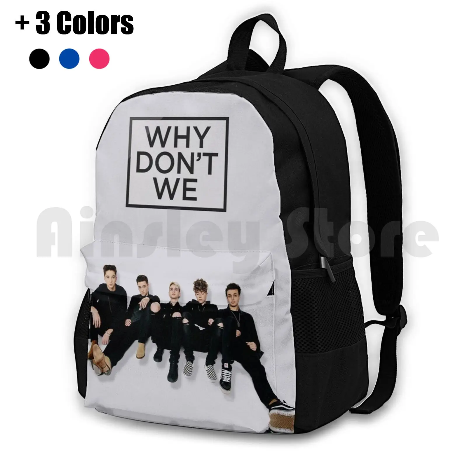 

Wdw Collage Outdoor Hiking Backpack Riding Climbing Sports Bag Why Dont We Band Group Group Band Hollywood London Paris Music