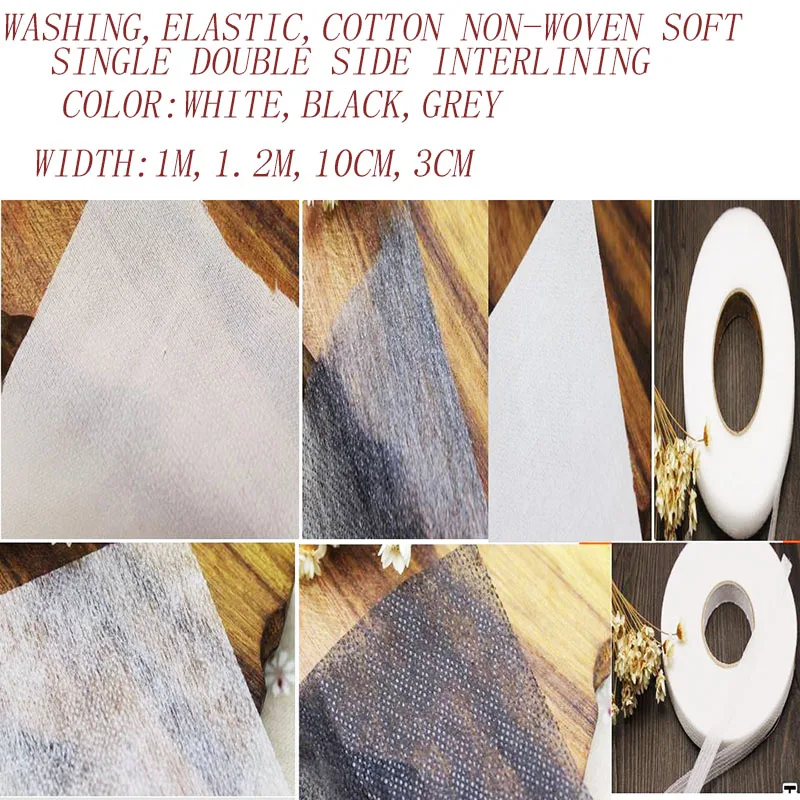 1-120cmone side double sides adhesive non-woven cotton cloth Iron-on washing elastic interlining patchwork diy accessories1712
1-120cmone side double sides adhesive non-woven cotton cloth Iron-on washing elastic interlining patchwork diy accessories1712