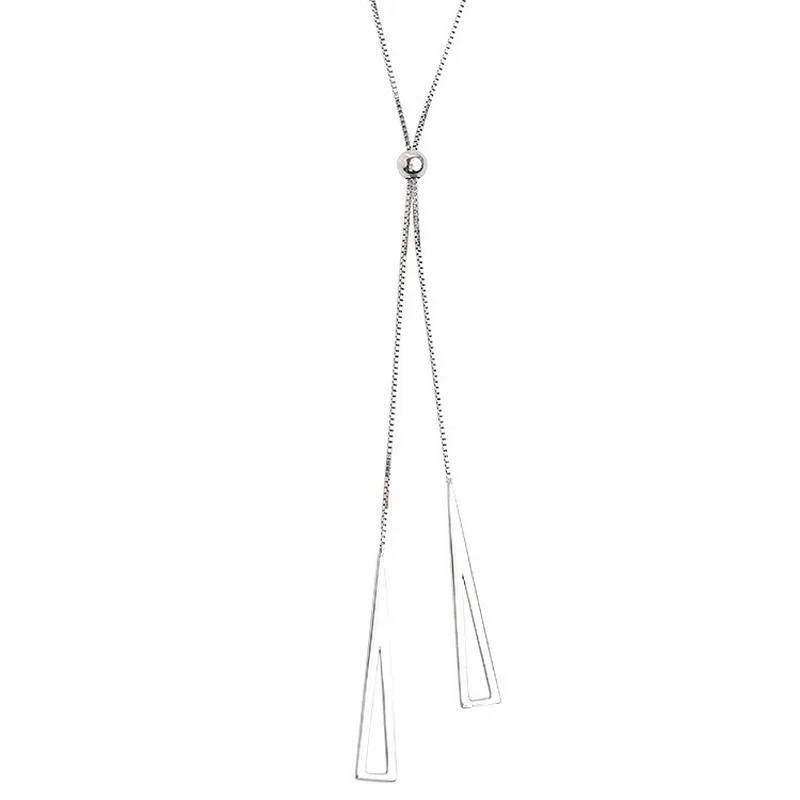 Trendy Geometric Pull Necklace Jewelry Design Necklace for Women Clavicle Chain Necklace New Simple Temperament Wholesale Bulk
Trendy Geometric Pull Necklace Jewelry Design Necklace for Women Clavicle Chain Necklace New Simple Temperament Wholesale Bulk