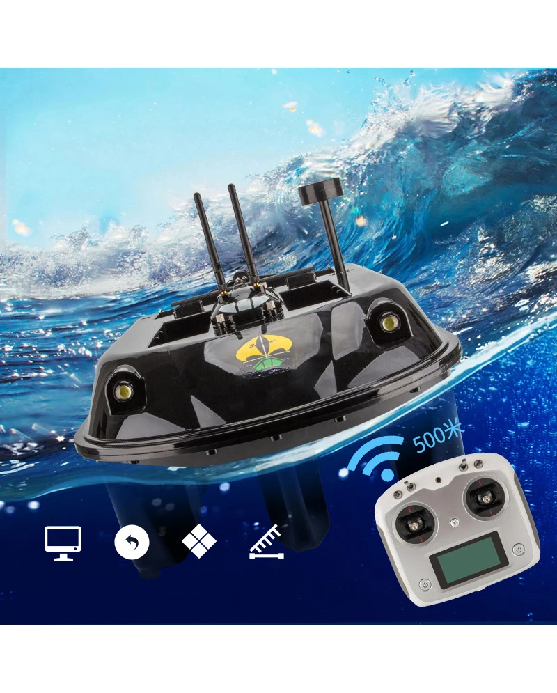 Радиоуправляемая лодка с дистанционным управлением GPS-навигатор для морской