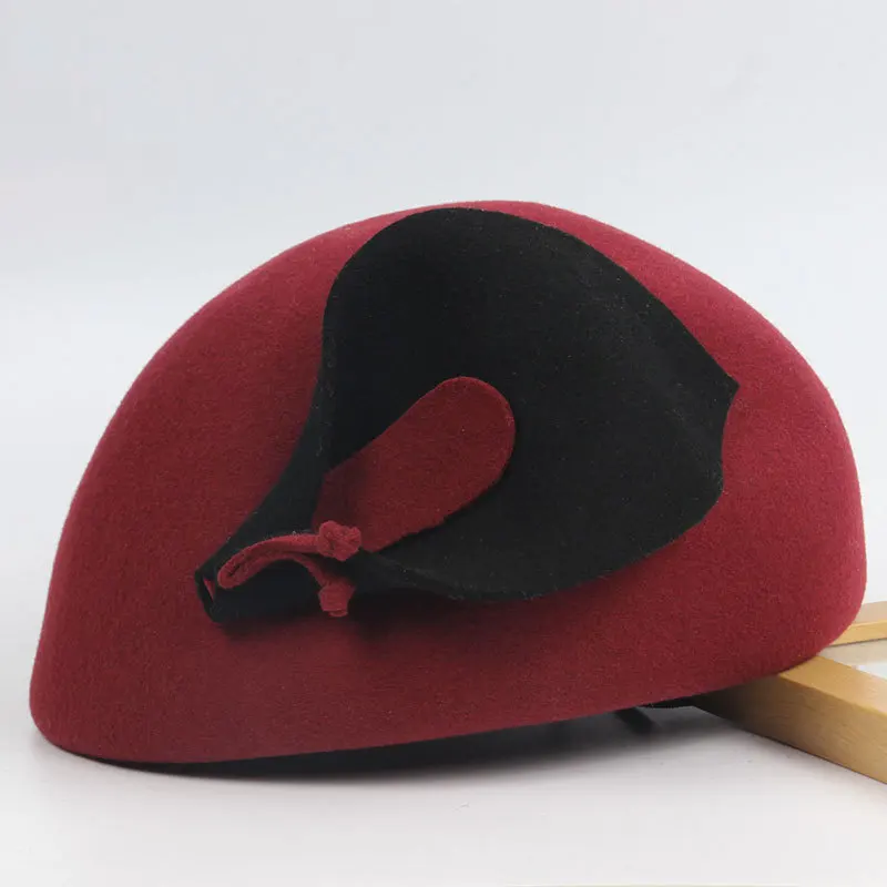 Женский шерстяной берет с цветами, в стиле Хан
Женский шерстяной берет с цветами, в стиле Хан