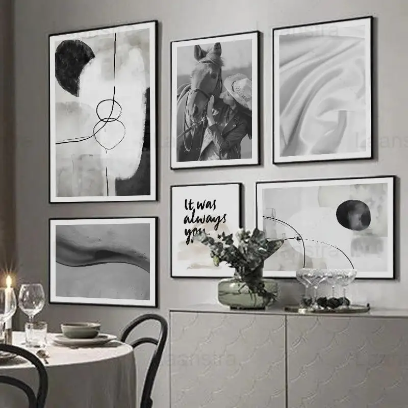 Black and White Abstract Horse Line Simple Wall Art Canvas Painting Modern Wall Pictures for Living Room Bedroom Home Decor
Black and White Abstract Horse Line Simple Wall Art Canvas Painting Modern Wall Pictures for Living Room Bedroom Home Decor