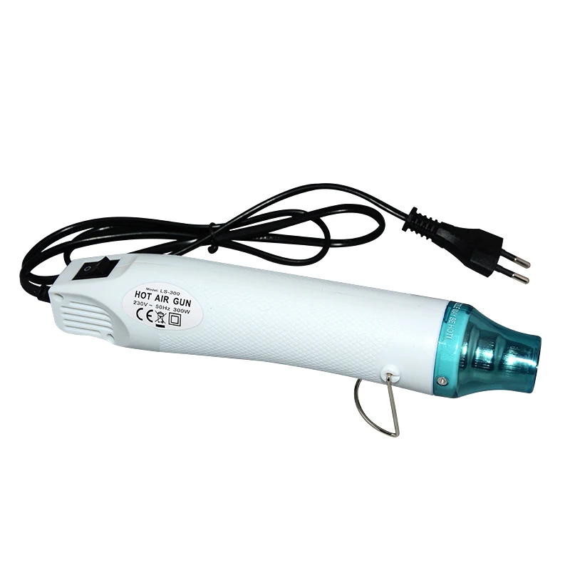 Hot air gun 220V DIY heating setting heat gun 300W pneumatic Hair drier Pistols Heating element Electric power tools 
Hot air gun 220V DIY heating setting heat gun 300W pneumatic Hair drier Pistols Heating element Electric power tools