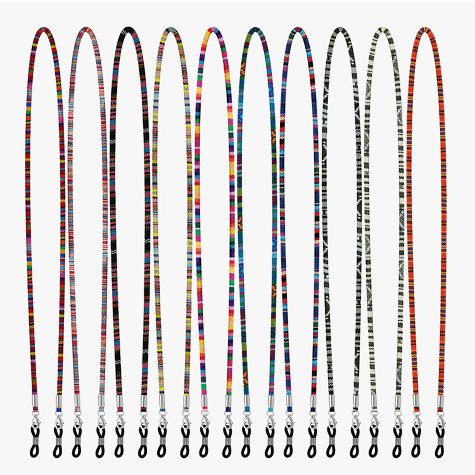 Colorful Cotton Blend Sunglasses Strap Eyeglass Chain Reading Glasses Chain String Holder Neck Cord Eyewear Glass Necklace 
Colorful Cotton Blend Sunglasses Strap Eyeglass Chain Reading Glasses Chain String Holder Neck Cord Eyewear Glass Necklace