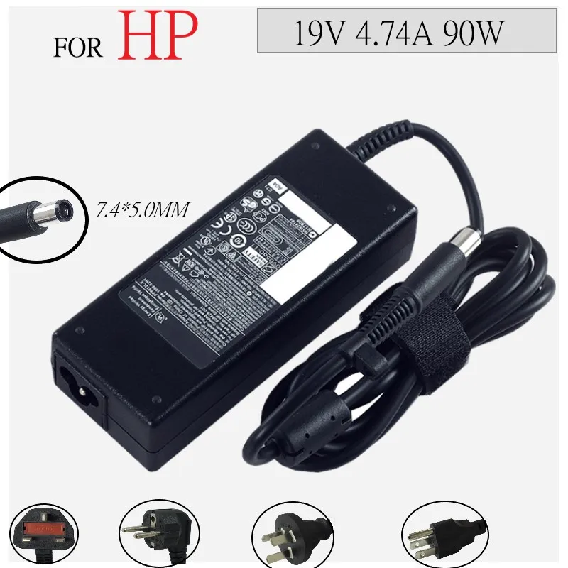 

New 19V 4.74A 90W 7.4*5.0 AC Charger Power Adapter For HP 463955-001 609940-001 PPP012H-S Pavilion dv4 dv5 g4 g6 g7