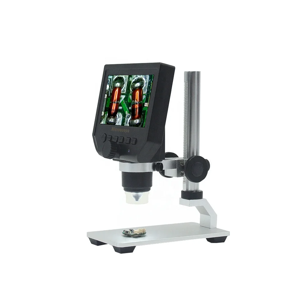 4.3inch G600 600X Pantalla LCD Microscopio Electronico Zoom 3.6MP Metal Lifting Bracket US Plug USB Digital Microscope
4.3inch G600 600X Pantalla LCD Microscopio Electronico Zoom 3.6MP Metal Lifting Bracket US Plug USB Digital Microscope