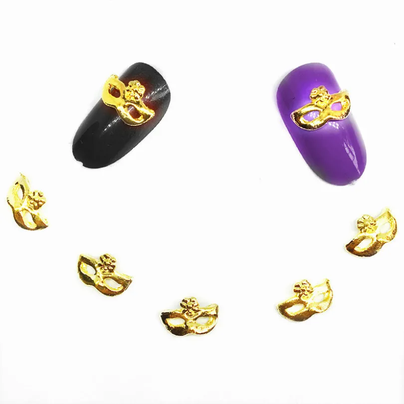 Bling Nail Art Decorations Stickers 3d Charms Metal Studs Mask Shape Nail Accessories Decorative Jewelry for Girl Manicures DIY
Bling Nail Art Decorations Stickers 3d Charms Metal Studs Mask Shape Nail Accessories Decorative Jewelry for Girl Manicures DIY